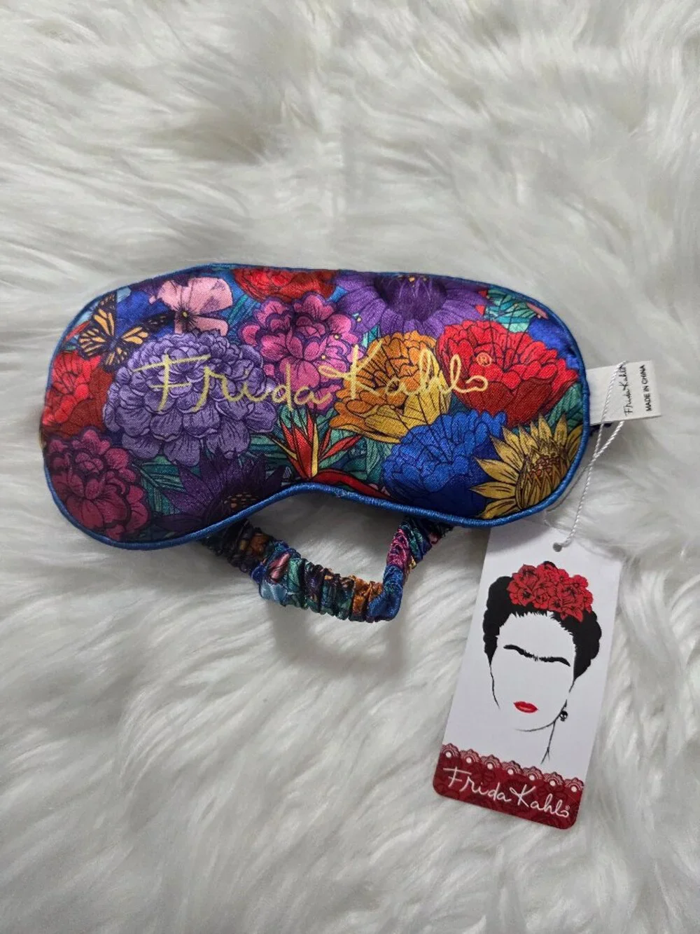 Frida Kahlo Sleep Mask/Pouch